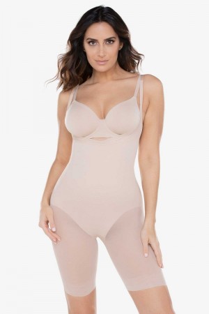 Women's Beige Shaping Singlette Shapewear - Miraclesuit USA | PM340054A2