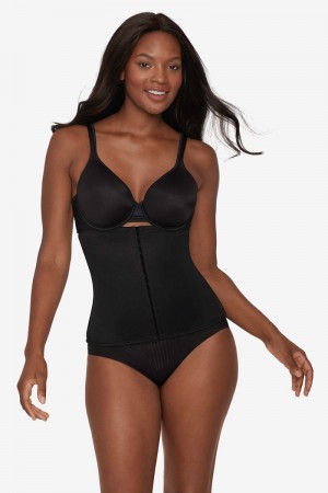 Women's Black Inches Off Waist Cincher Shapewear - Miraclesuit USA | BI321062X4