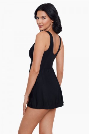 Women's Black Must Haves Marais DD Cups One Piece - Miraclesuit USA | BN733763M2