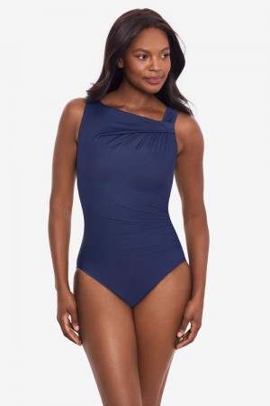 Women's Purple Avra DD Cup One Piece - Miraclesuit USA | QR996019R6