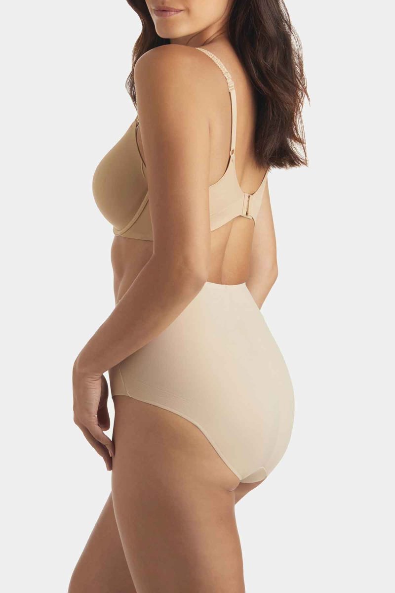 Women's Beige Light Shaping Panties Brief Shapewear - Miraclesuit USA | DJ887918D6