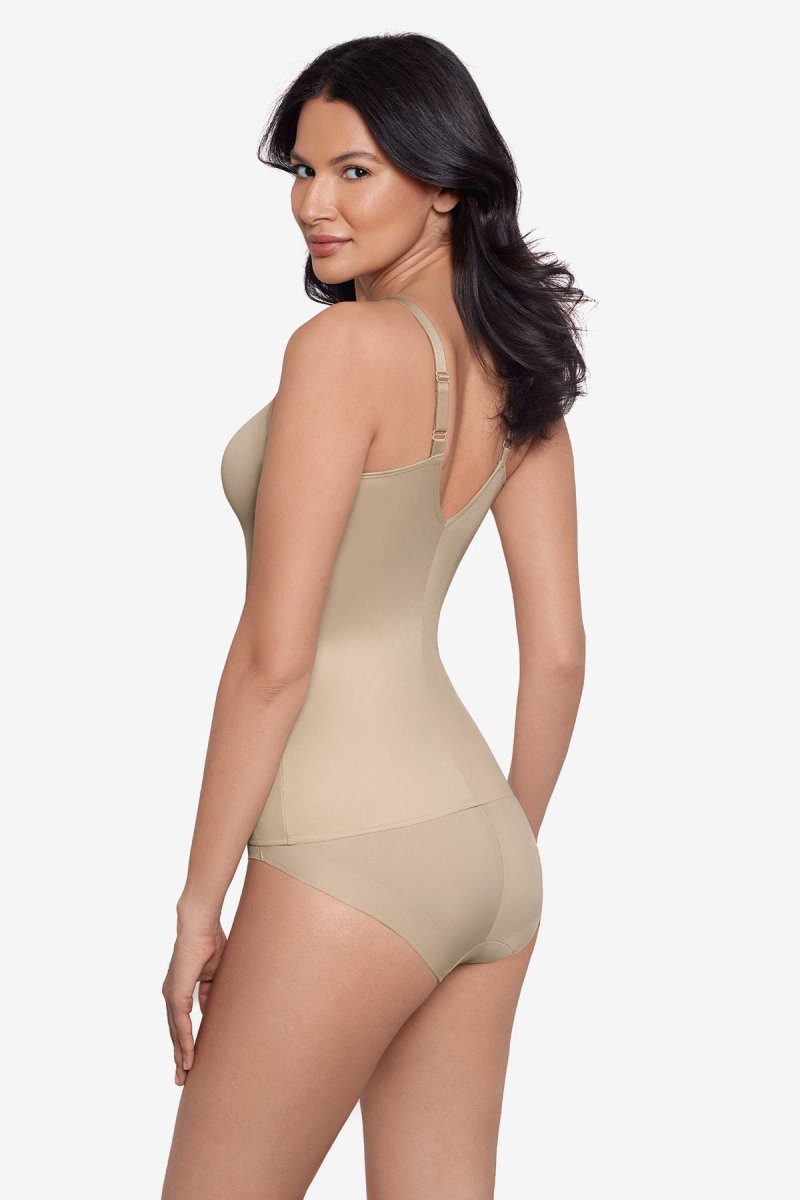 Women's Beige Comfy Curves Shaping Cami Shapewear - Miraclesuit USA | XK228042F6