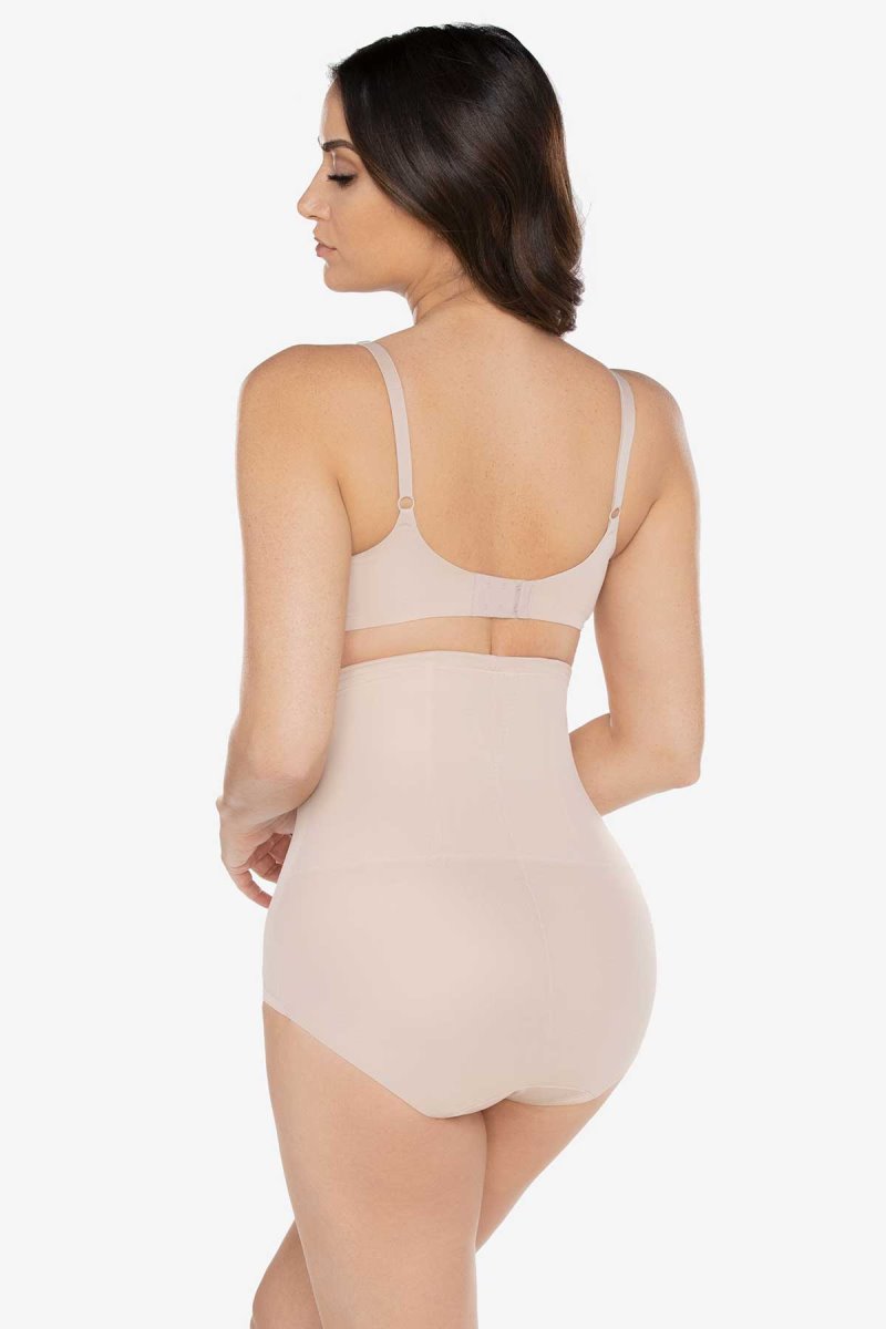 Women's Beige Waistline Brief Shapewear - Miraclesuit USA | LN663016O3