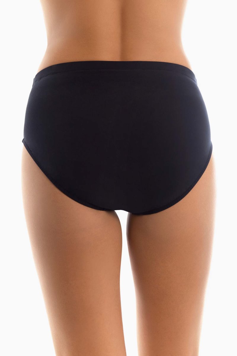 Women's Black Magicswim Classic Brief Swim Bottom - Miraclesuit USA | OF587868J1