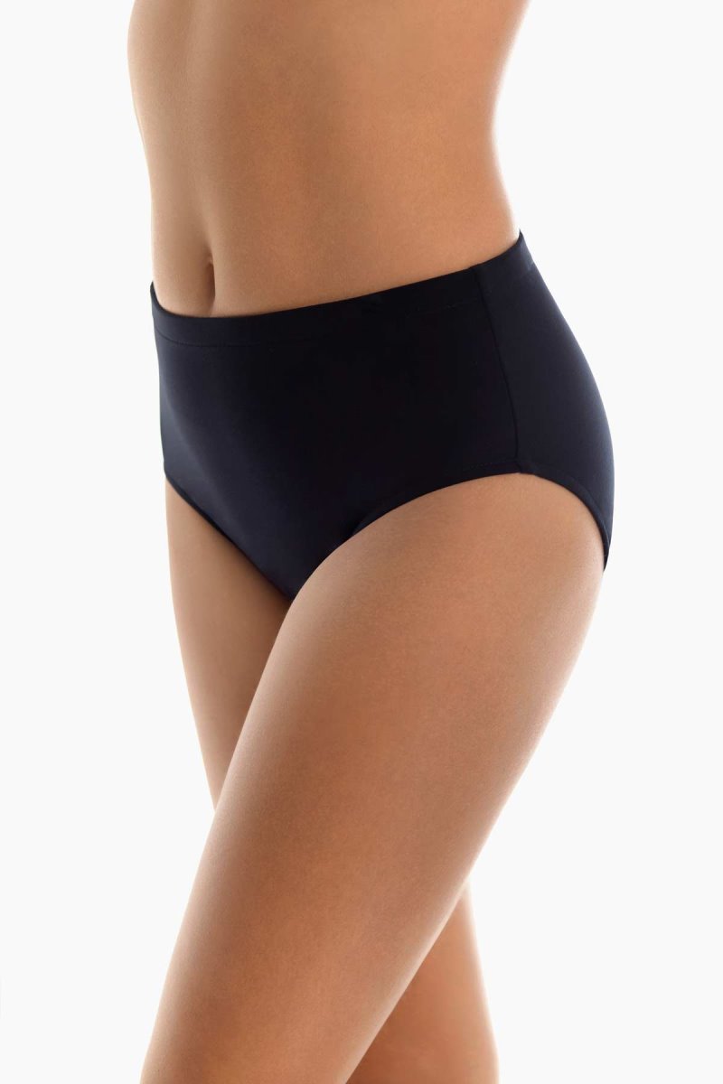 Women\'s Black Magicswim Classic Brief Swim Bottom - Miraclesuit USA | OF587868J1