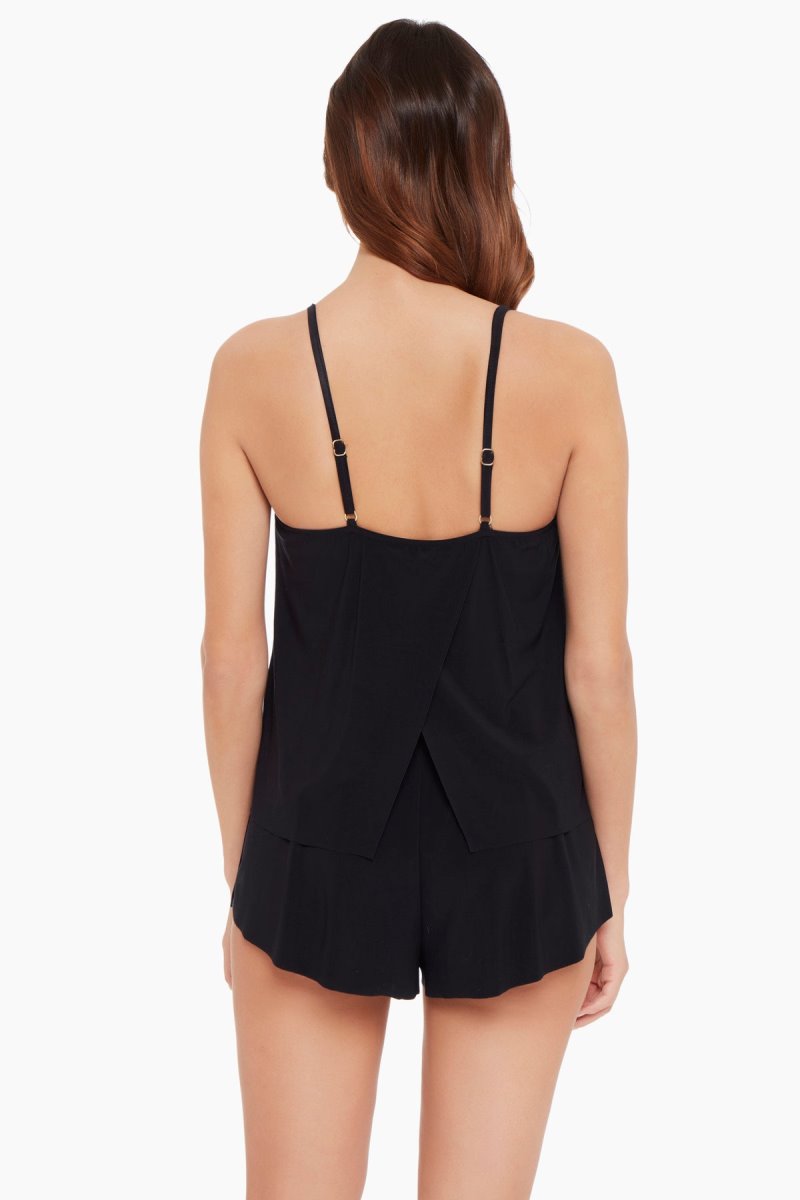 Women's Black Mila Romper - Miraclesuit USA | AM889128N9