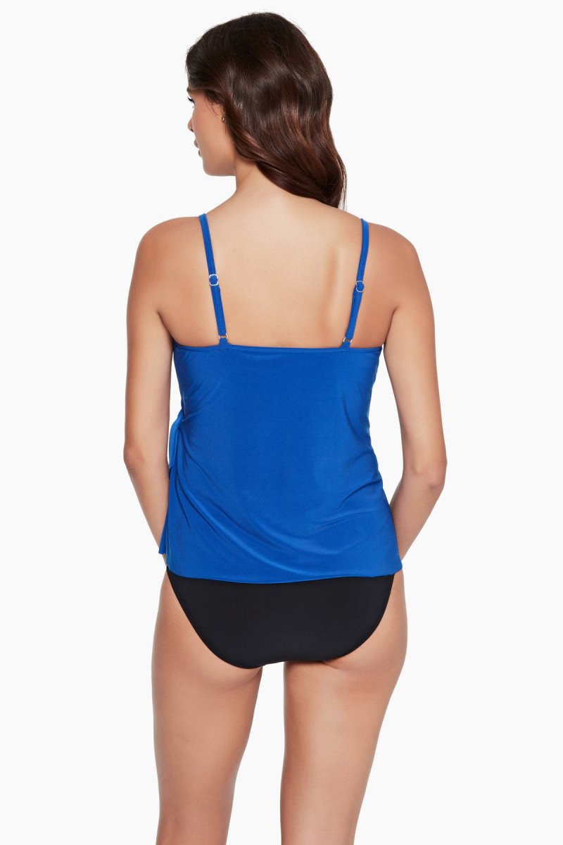 Women's Dark Blue Twister Carma Tankini Tops - Miraclesuit USA | ME451875A8