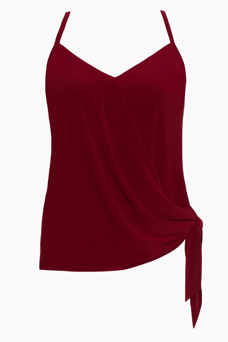 Women's Dark Red Alex Tankini Tops - Miraclesuit USA | VO738703G4