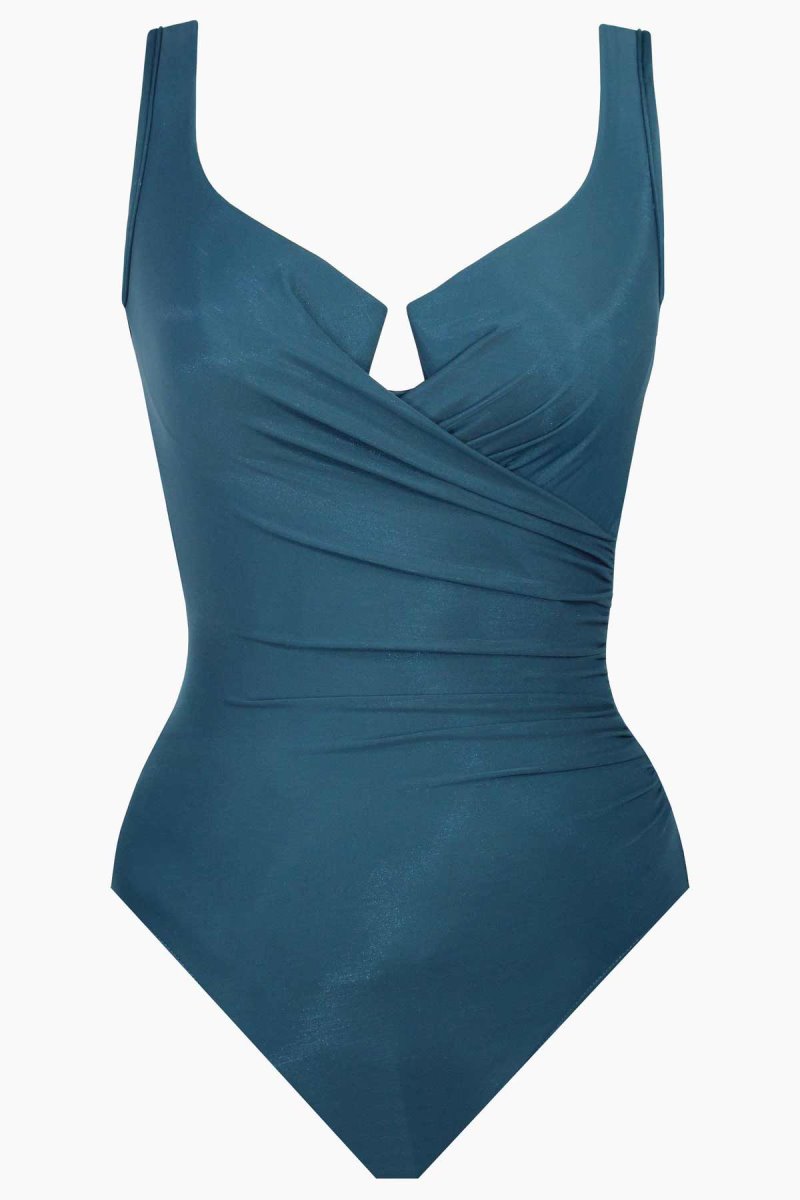 Women's Dark Turquoise Must Haves Escape One Piece - Miraclesuit USA | JV644234C3