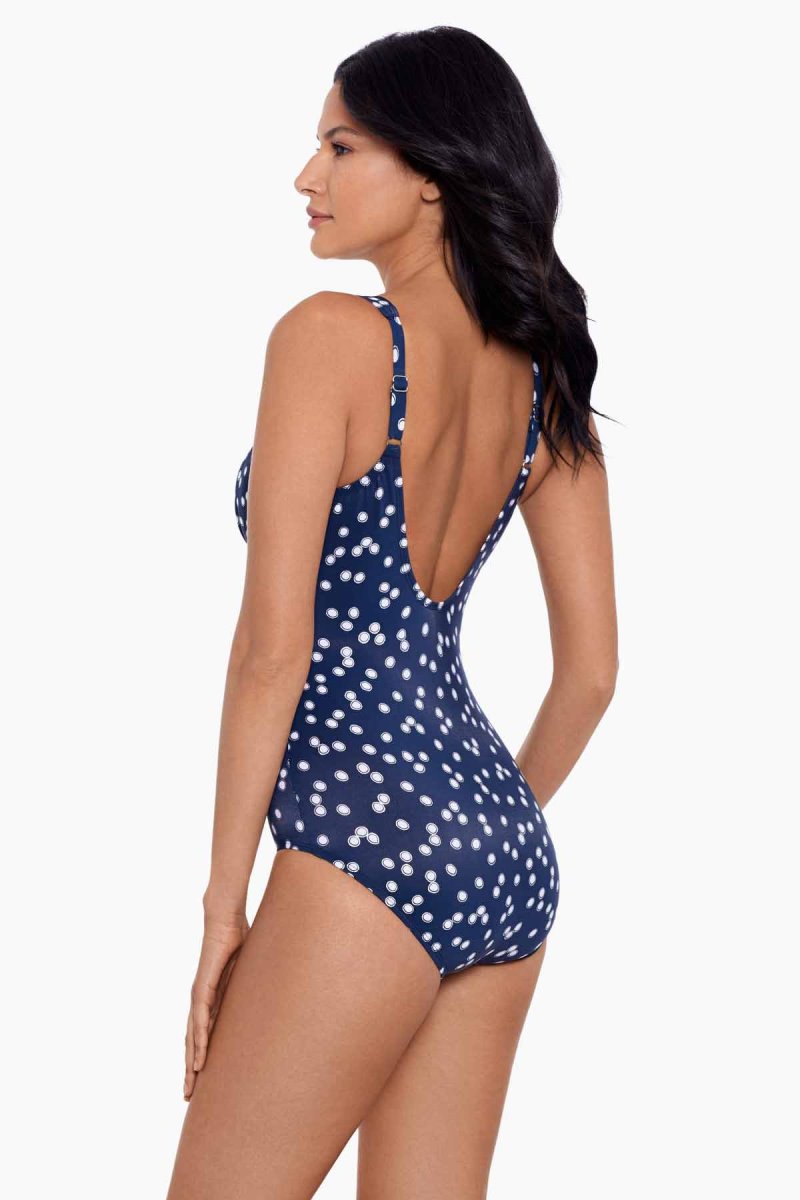 Women's Navy Luminare Oceanus One Piece - Miraclesuit USA | SQ283718F8