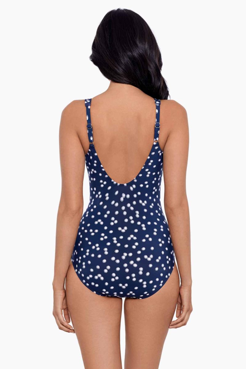 Women's Navy Luminare Oceanus One Piece - Miraclesuit USA | SQ283718F8