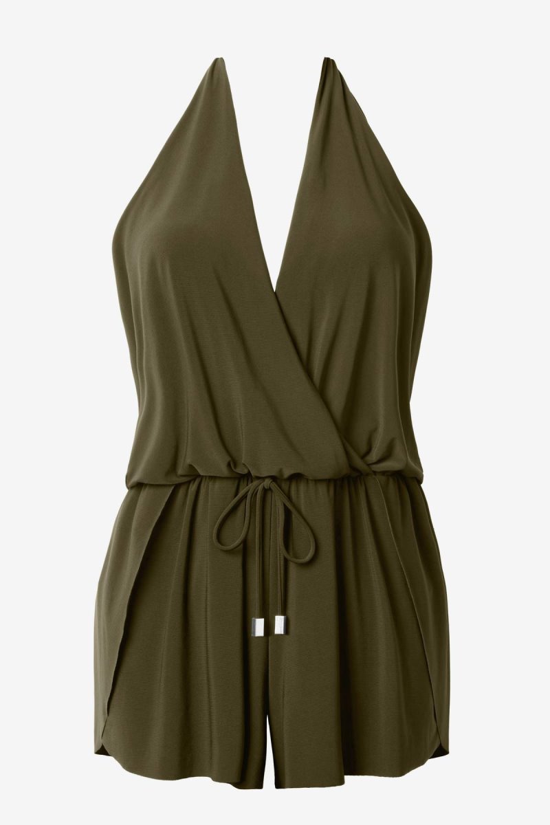 Women's Olive Bianca One Piece Romper - Miraclesuit USA | YP247414N3