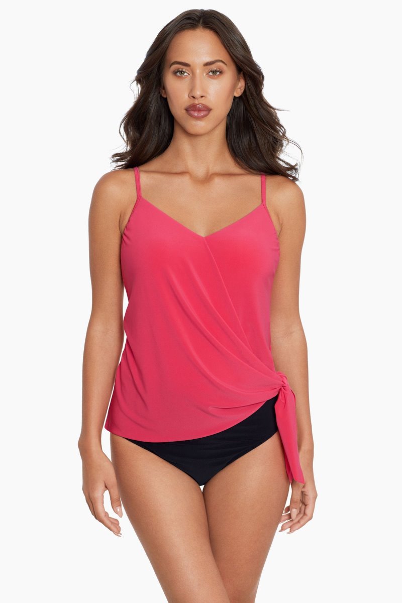 Women's Pink Alex DD Cups Tankini Tops - Miraclesuit USA | BF132483I0