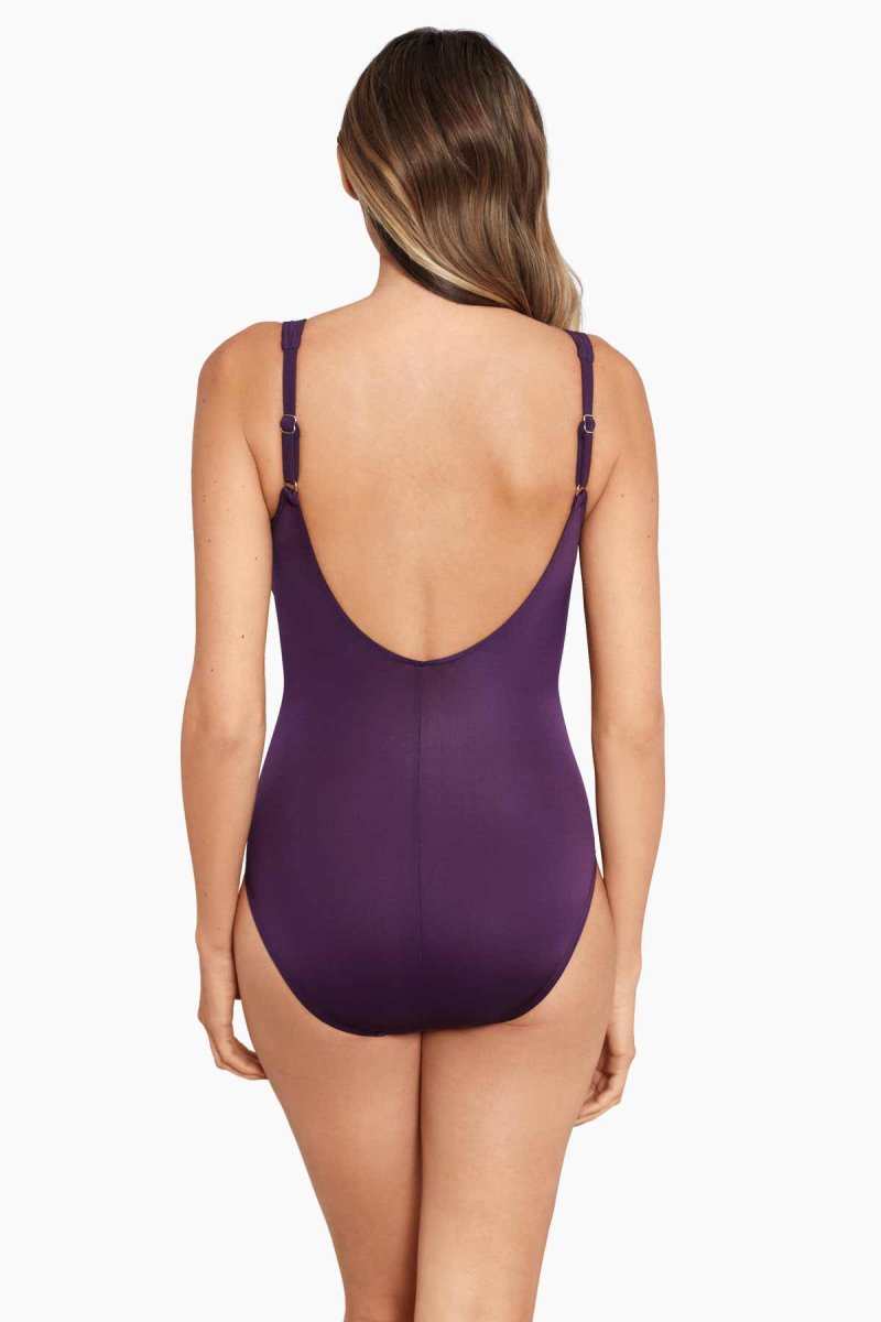 Women's Purple Must Haves Sanibel One Piece - Miraclesuit USA | AD619551G5