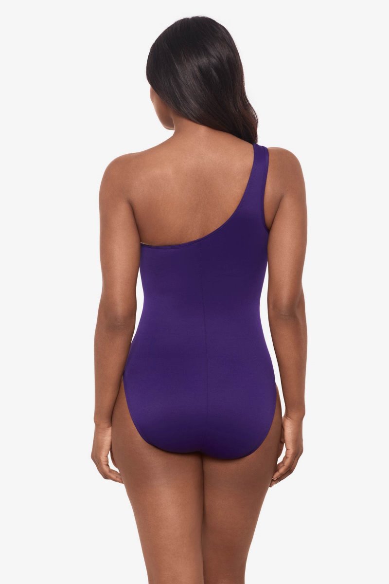 Women's Purple Network Jena One Piece - Miraclesuit USA | LD008340W0