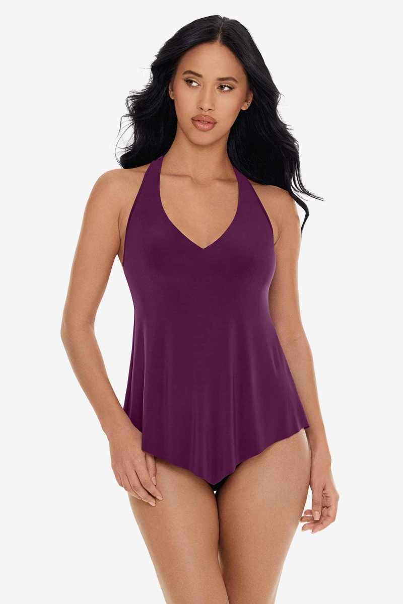 Women's Purple Taylor Tankini Tops - Miraclesuit USA | ZV378067W8