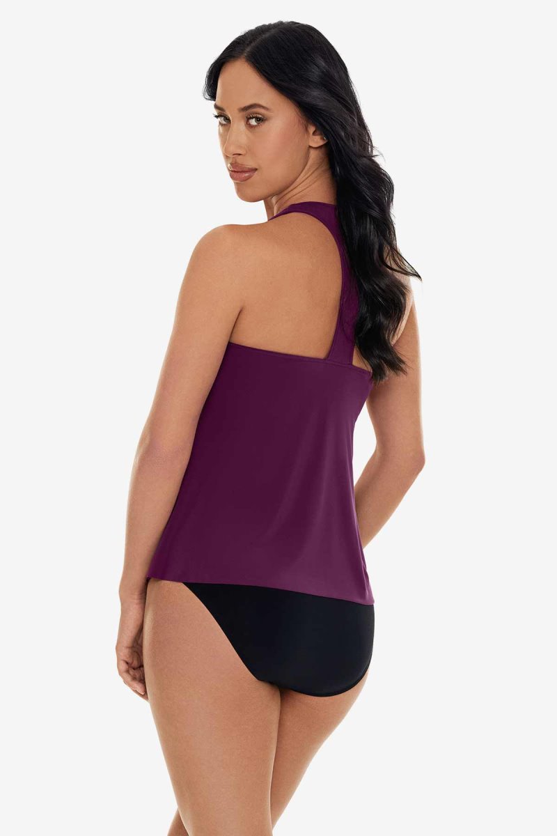 Women's Purple Taylor Tankini Tops - Miraclesuit USA | ZV378067W8