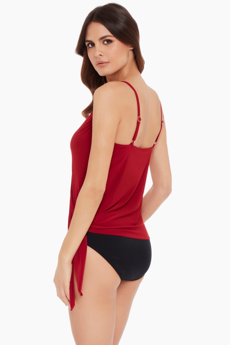 Women's Red Alex DD Cups Tankini Tops - Miraclesuit USA | AM702080W5