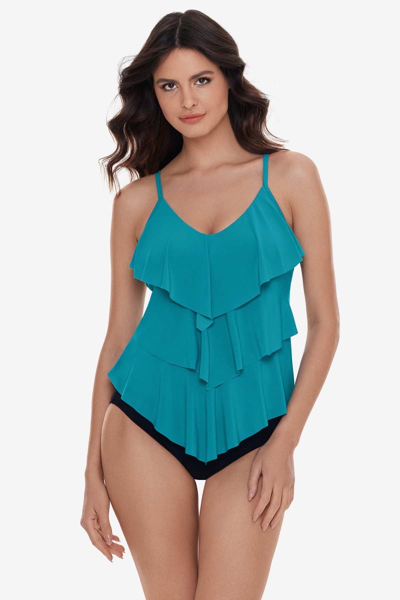 Women's Turquoise Rita Tankini Tops - Miraclesuit USA | DH867616E9