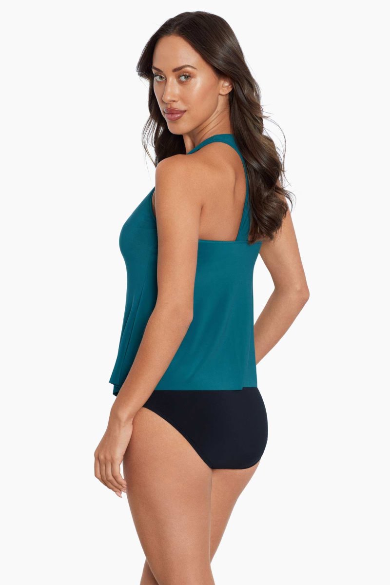 Women's Turquoise Taylor Tankini Tops - Miraclesuit USA | TH295249N2