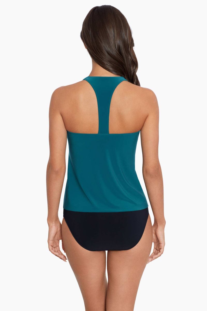 Women's Turquoise Taylor Tankini Tops - Miraclesuit USA | TH295249N2