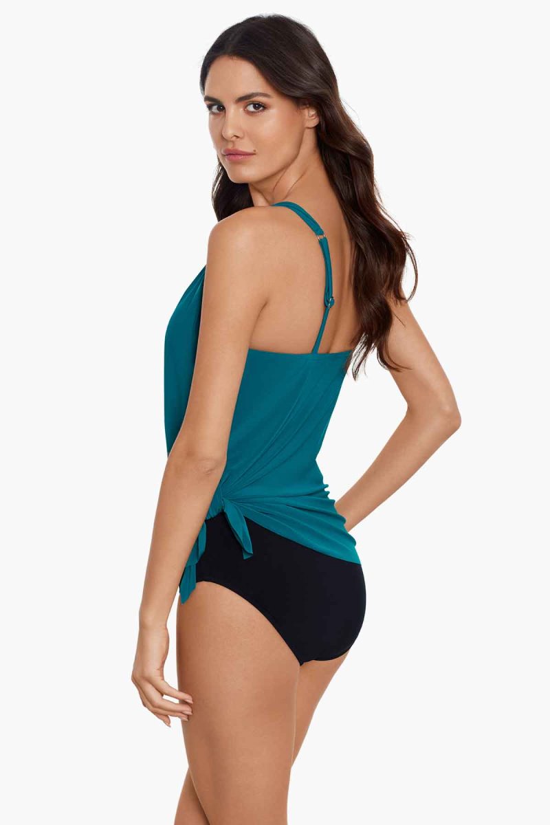 Women's Turquoise Winnie Tankini Tops - Miraclesuit USA | NI022132R2