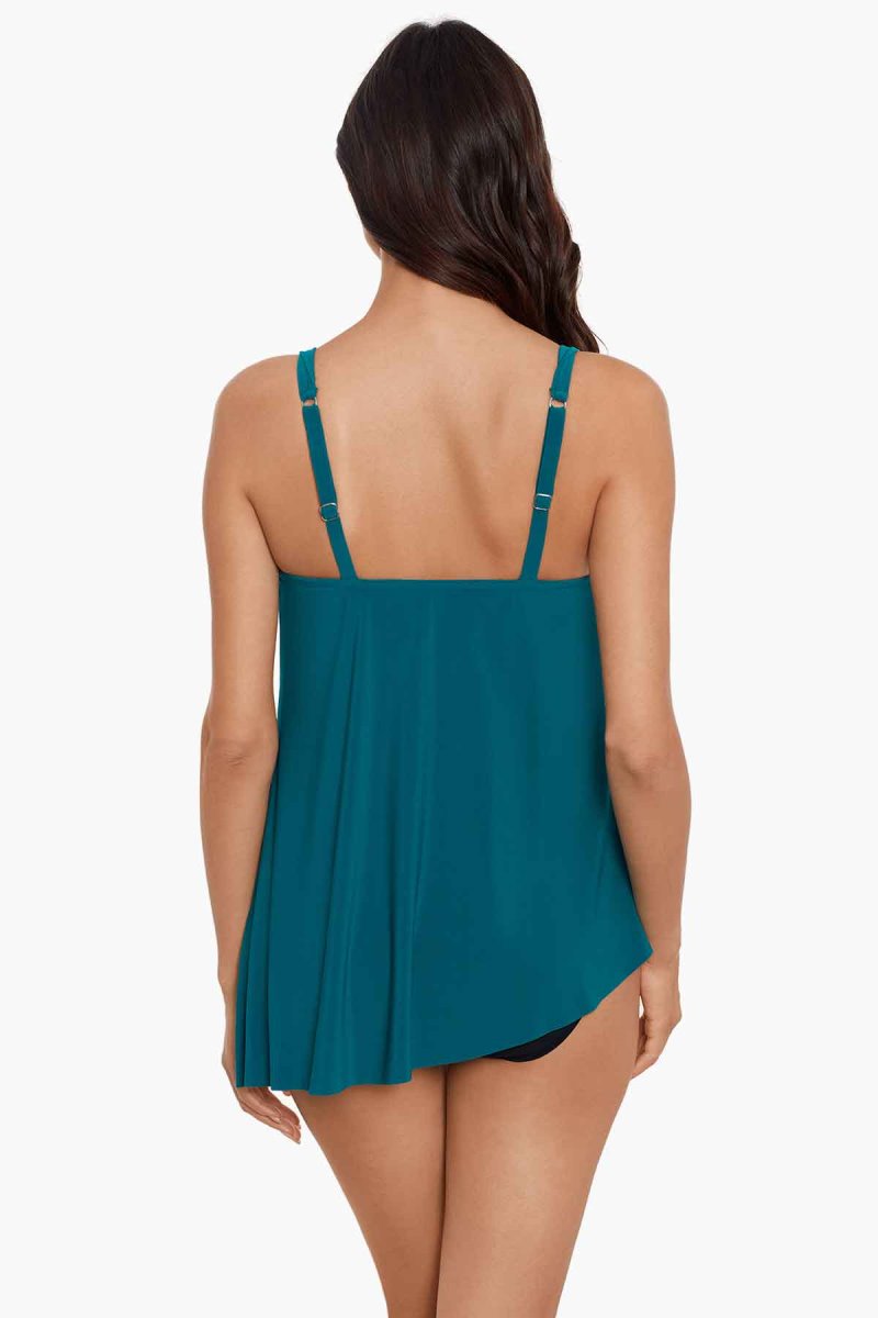 Women's Turquoise Winnie Tankini Tops - Miraclesuit USA | NI022132R2